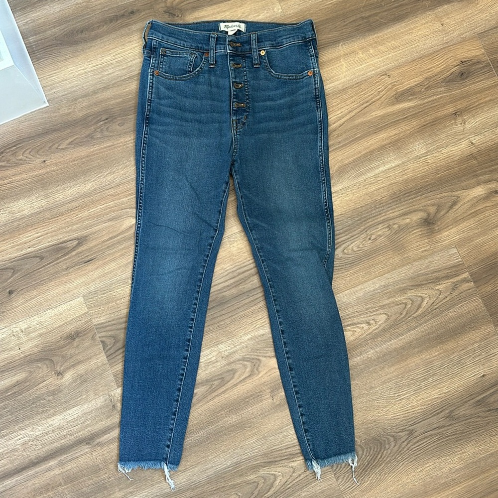Madewell high rise skinny jeans
